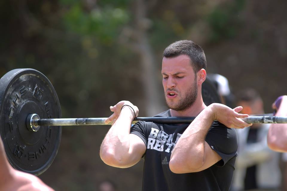 30.11.21 Αθλητής του Trainforlife Σέρρες γυμναστηρίου που αγωνίζεται σε competition